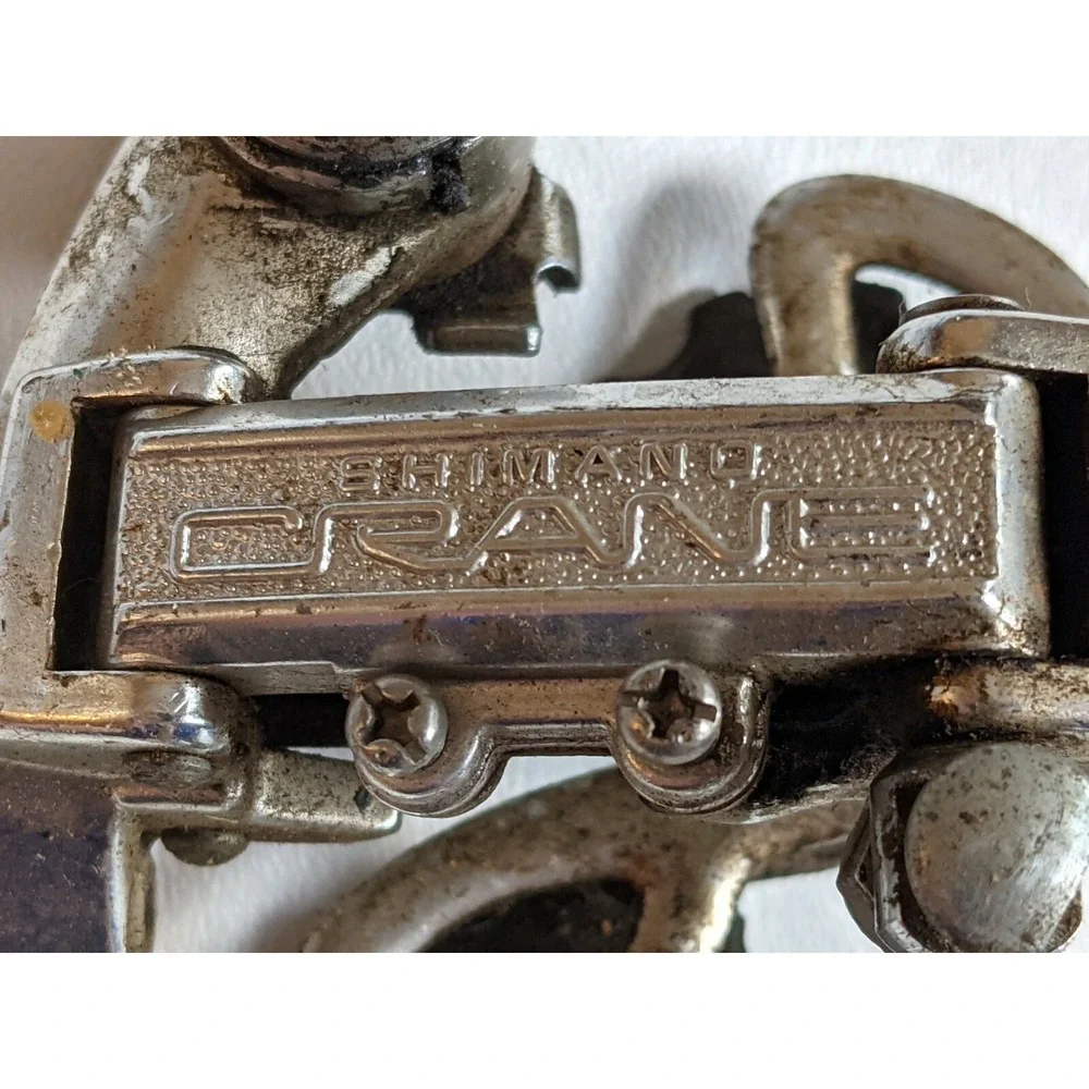 Vintage Shimano Dura Ace Crane First Gen D-501 Road Rear Derailleur